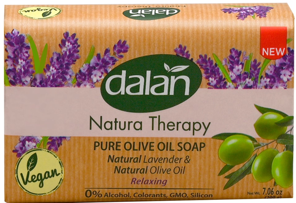 Мыло натуральное Dalan Natura Therapy Антистресс Терапия лавандой 200г