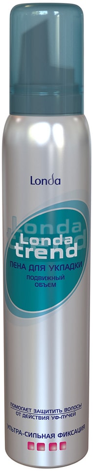 Отзывы о Пена для укладки волос Londa trend Подвижный объем Ультра-сильная фиксация 200мл