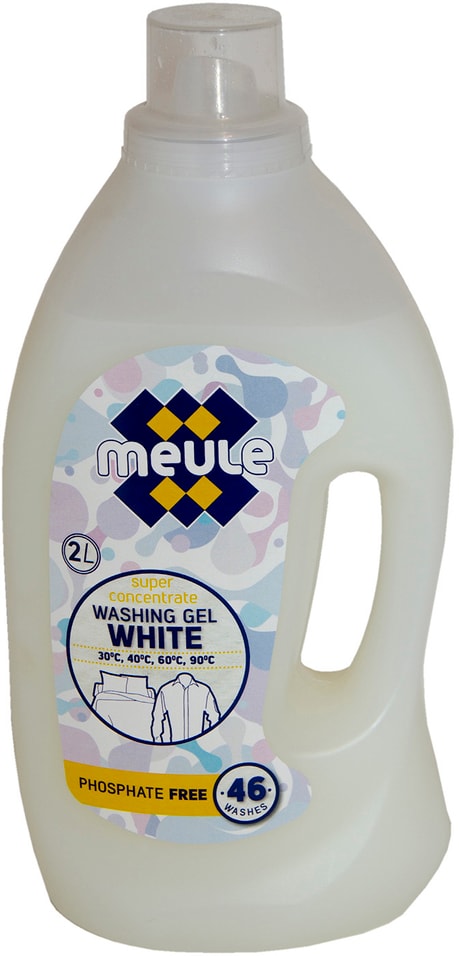 Гель для стирки Meule Washing Gel White для белого белья 2л