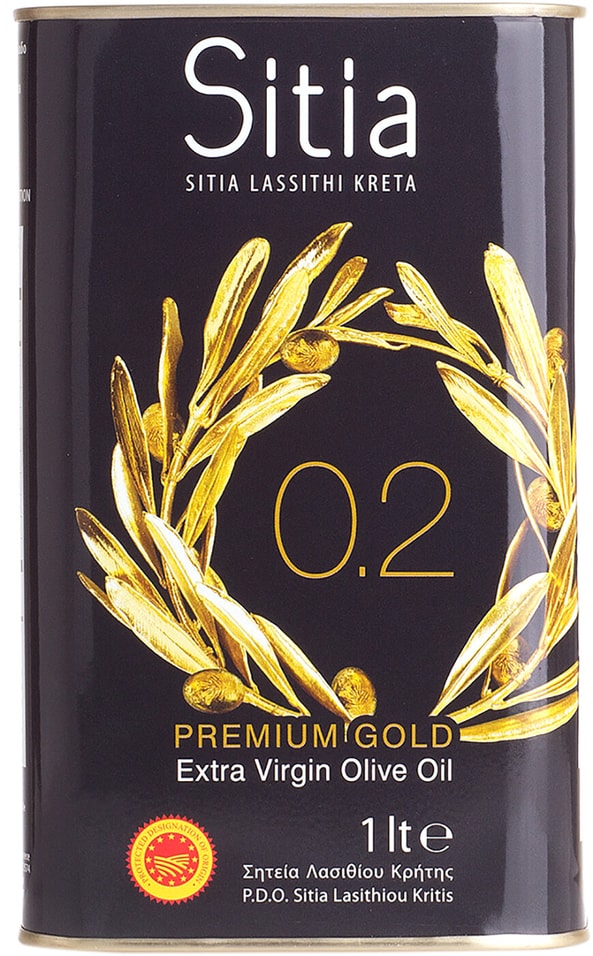 Масло оливковое Sitia Extra Virgin E.V.O.O. 1л