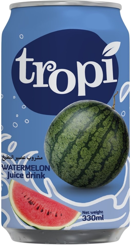 Напиток Tropi арбуз 330мл - Vprok.ru Перекрёсток