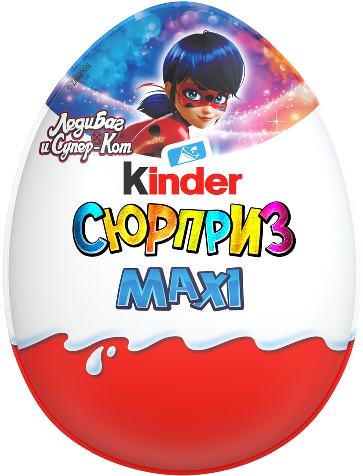 Яйцо с игрушкой Kinder Сюрприз Maxi 100г в ассортименте 808₽