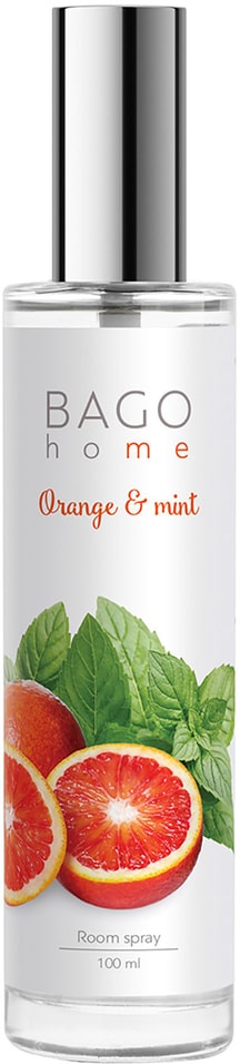 Спрей ароматический для дома Bago home Апельсин с мятой 100мл