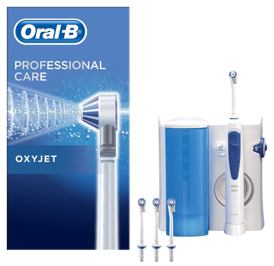 Отзывы о Системе для ухода за полостью рта Ирригатор Oral-B Professional Care Oxyjet MD20