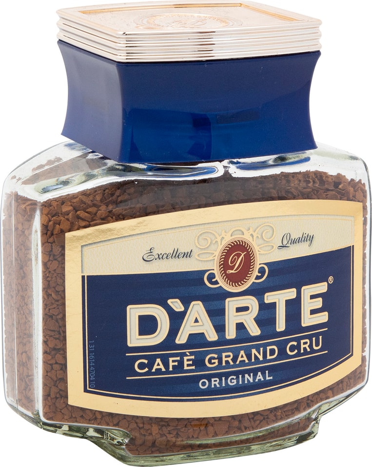 Кофе растворимый DArte Original Taste 100г