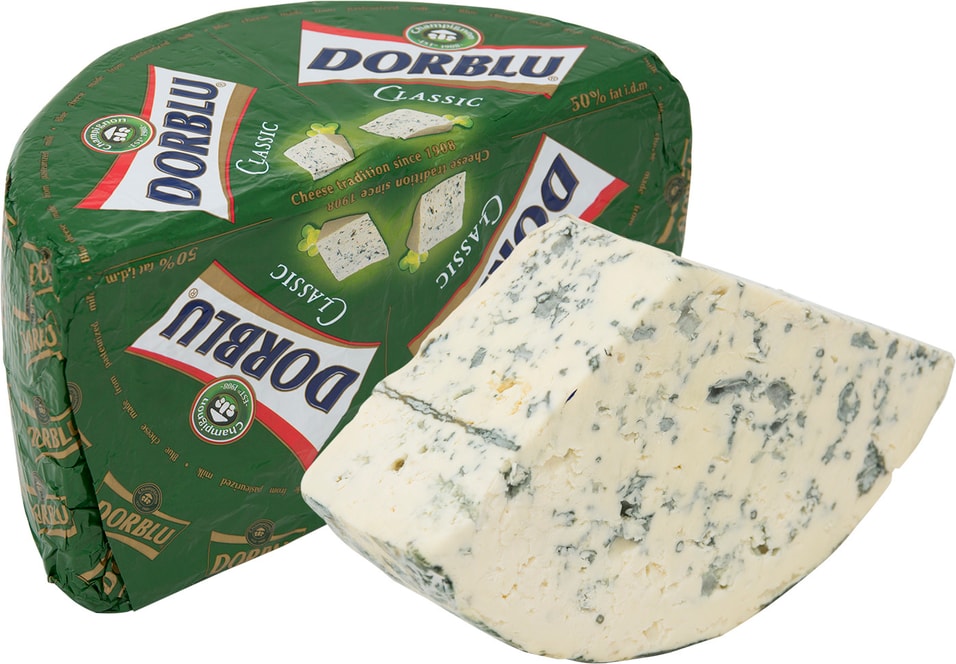 Сыр Dorblu Classic с голубой плесенью 50%