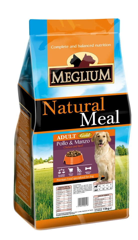 Сухой корм для собак Meglium Adult Gold 15кг