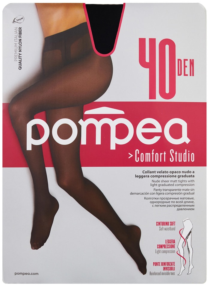 Колготки Pompea Studio 40 den 3-M nero