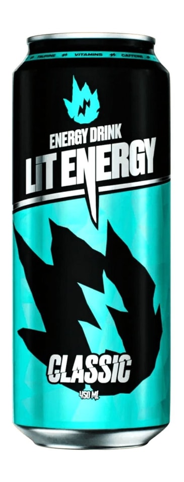 Напиток энергетический Lit Energy Classic со вкусом клюквы и барбариса 450мл