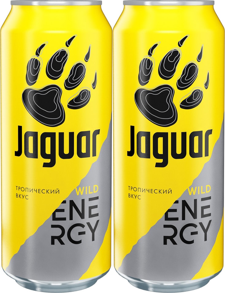 Напиток Jaguar Wild энергетический 500мл