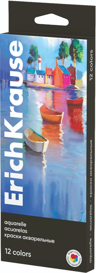 Краски акварельные ErichKrause Art Spirit 12 цветов 349₽