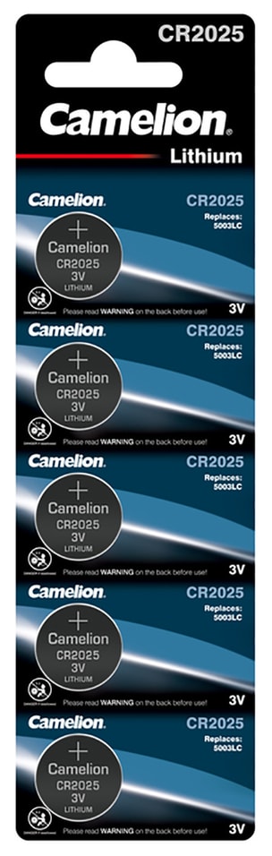 Батарейки Camelion Lithium CR2025 5шт от Vprok.ru