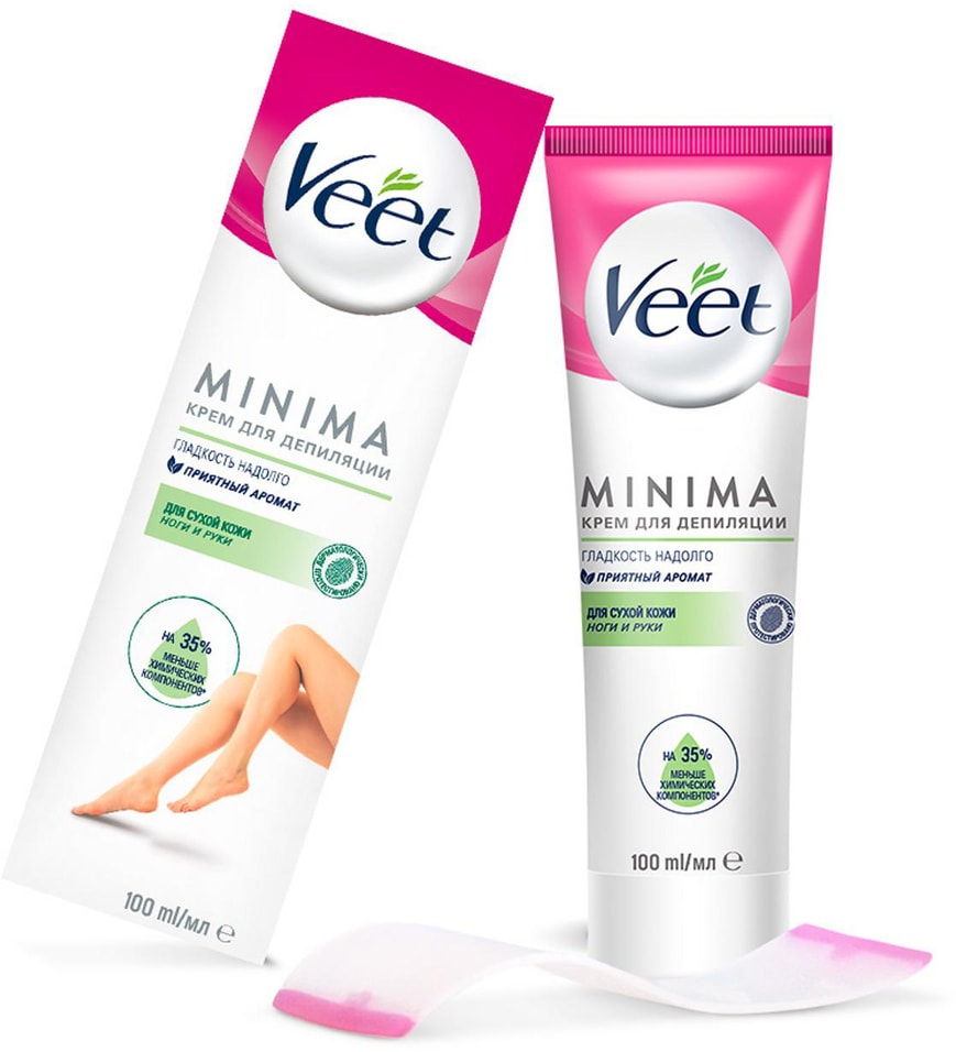 Крем для депиляции Veet Minima для сухой кожи 100мл