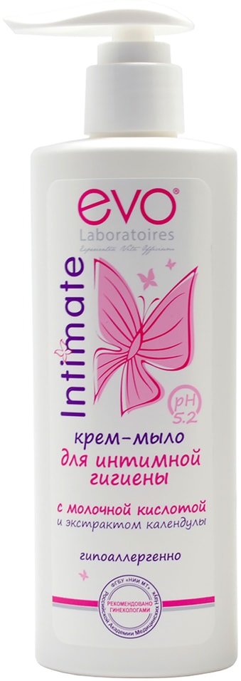 Крем-мыло для интимной гигиены EVO Intimate 200мл 149₽