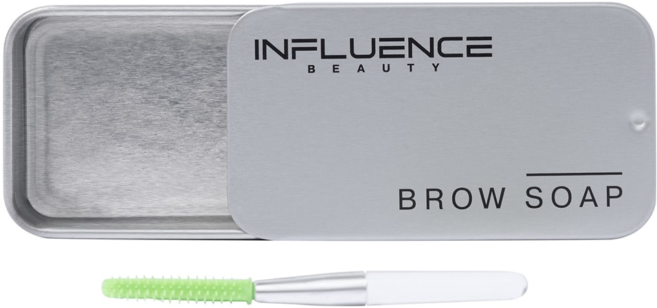 Средство для фиксации бровей Influence Beauty Brow Robot с силиконовой щеточкой от Vprok.ru