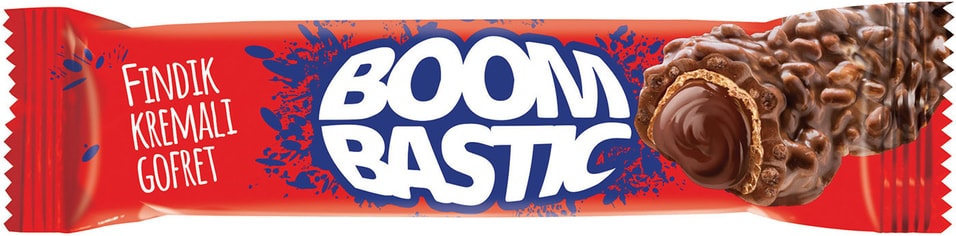Батончик Boombastic с ореховым кремом 32г