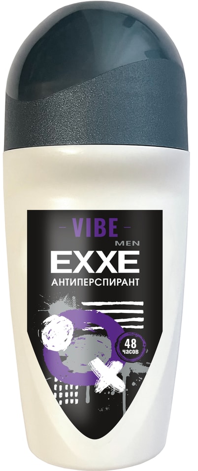 Дезодорант антиперспирант мужской EXXE MEN VIBE роликовый 50мл 179₽