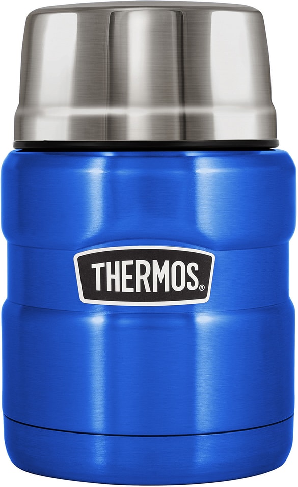 Термос Thermos SK3000BL из нержавеющей стали в комплекте с ложкой 470мл