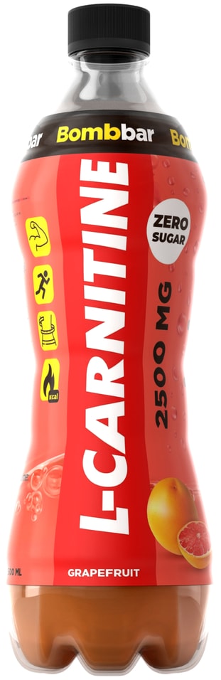 Напиток Bombbar L-Carnitine Грейпфрут 500млс доставкой 135₽