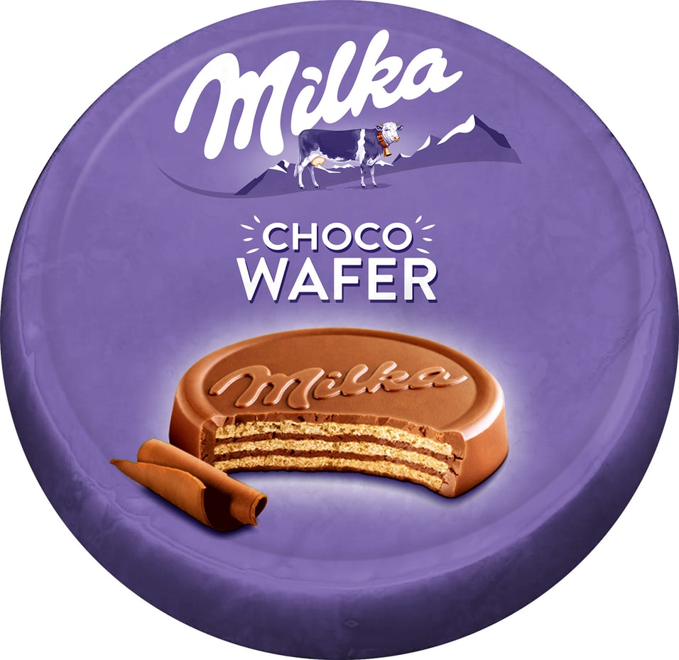 Вафли Milka Choco Wafer Какао в шоколадной глазури 30г