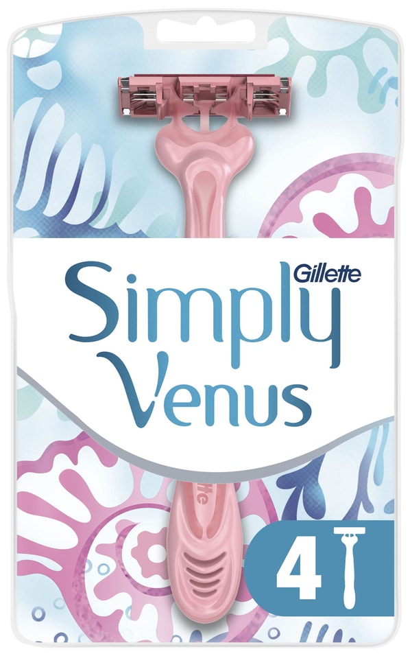 Отзывы о Бритве Gillette Simply Venus 3 одноразовой женской 4шт