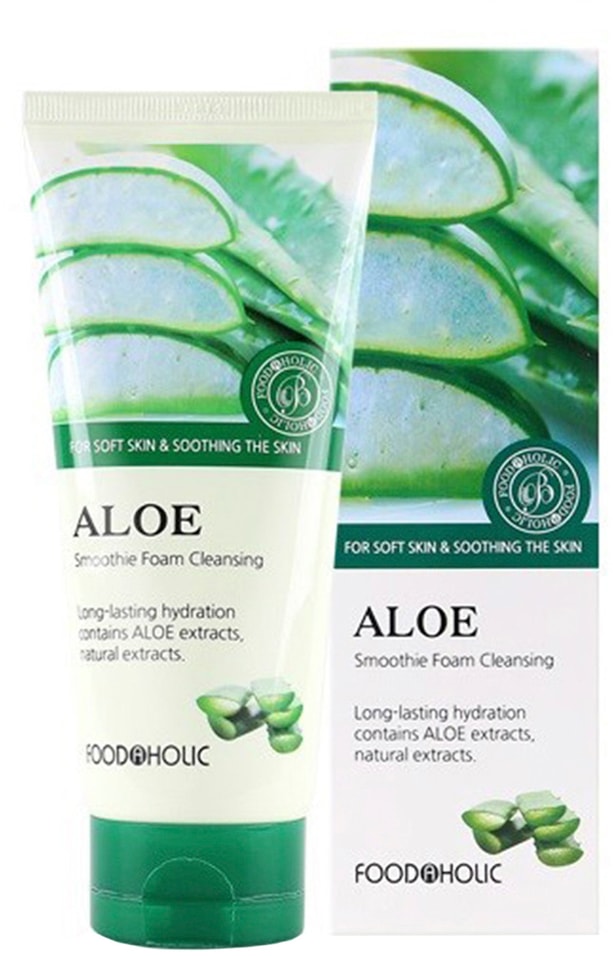 Пенка для умывания Food A Holic с экстрактом алоэ 180мл