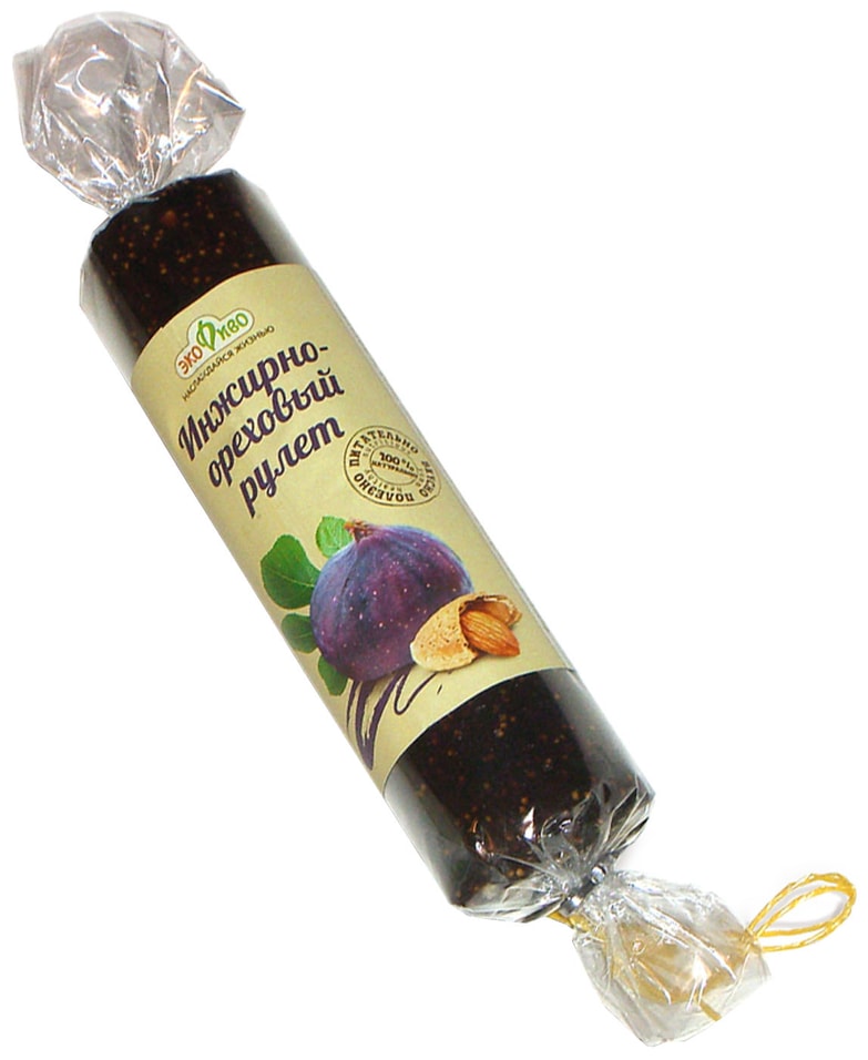 Рулет ЭкоДиво Инжирно-ореховый 250г