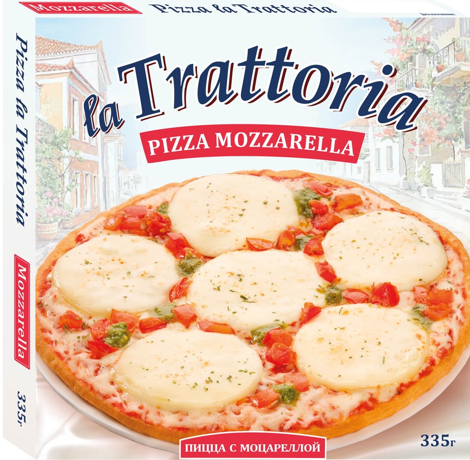 Отзывы о Пицце La Trattoria с Моцареллой 335г