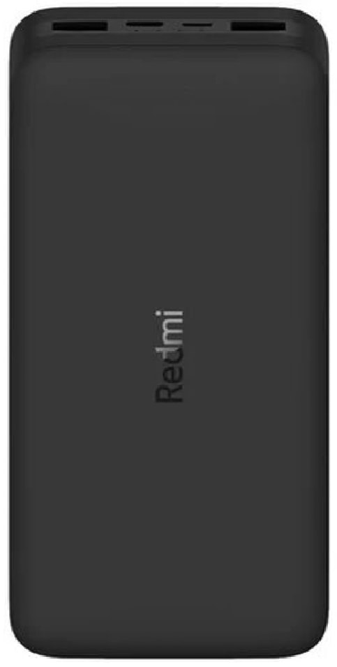 Аккумулятор внешний Xiaomi Redmi 20000mAh 18W Fast Charge Power Bank Black