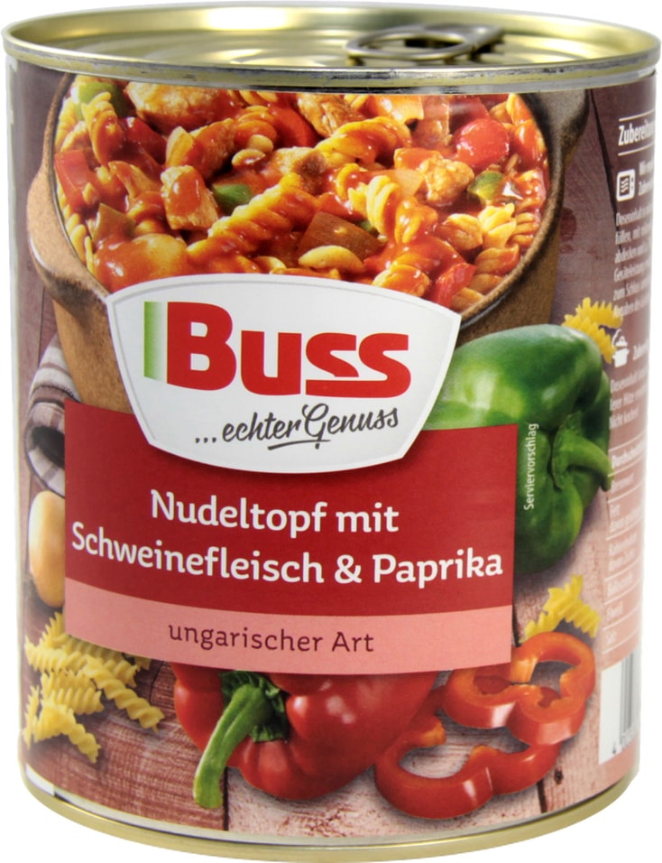 Макароны Buss в венгерском соусе 800г