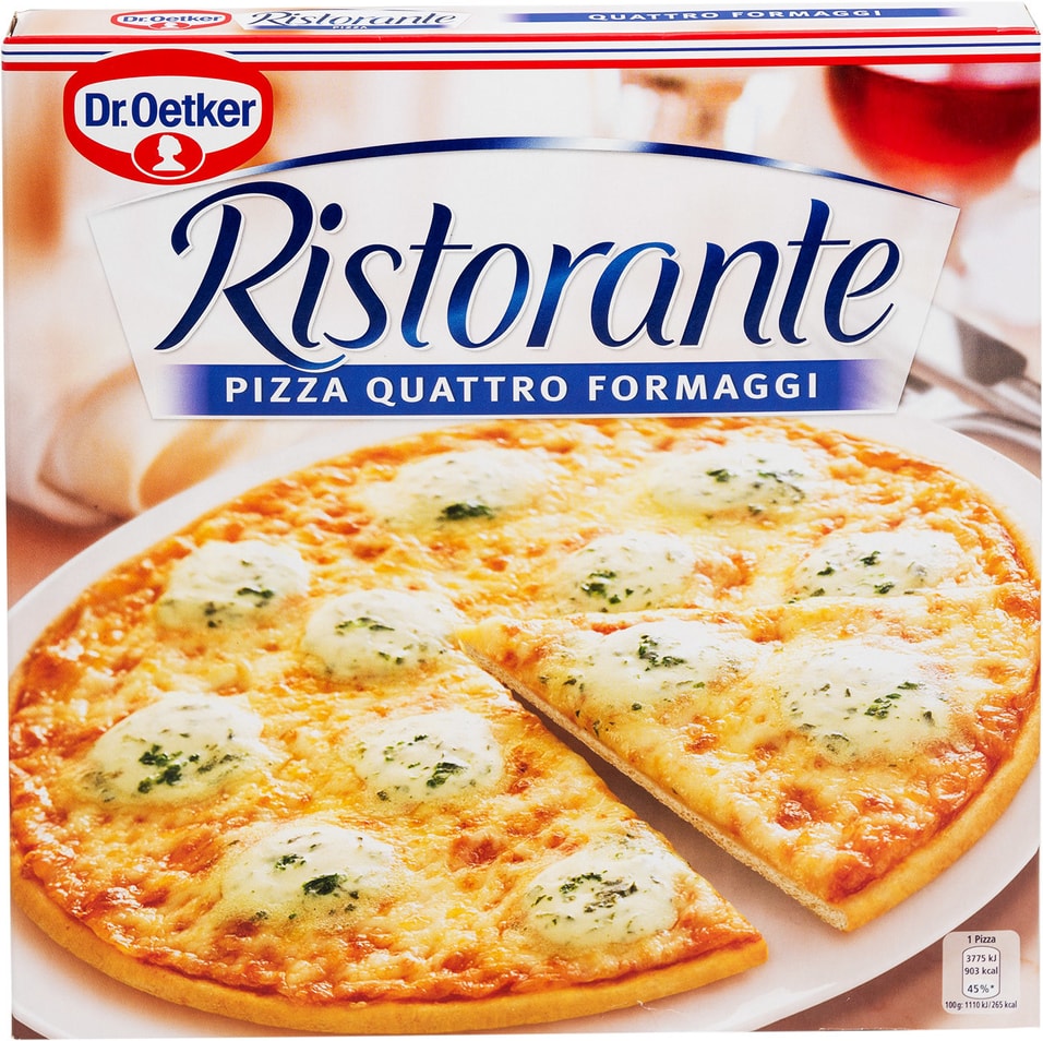 Отзывы о Пицце Dr.Oetker Ristorante 4 сыра 340г