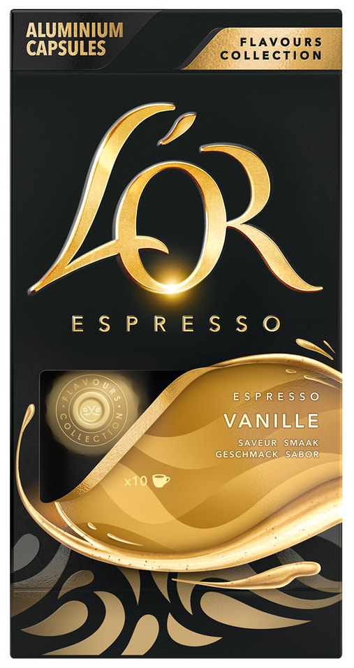 Кофе в капсулах Lor Espresso Vanilla 10штс доставкой 379₽