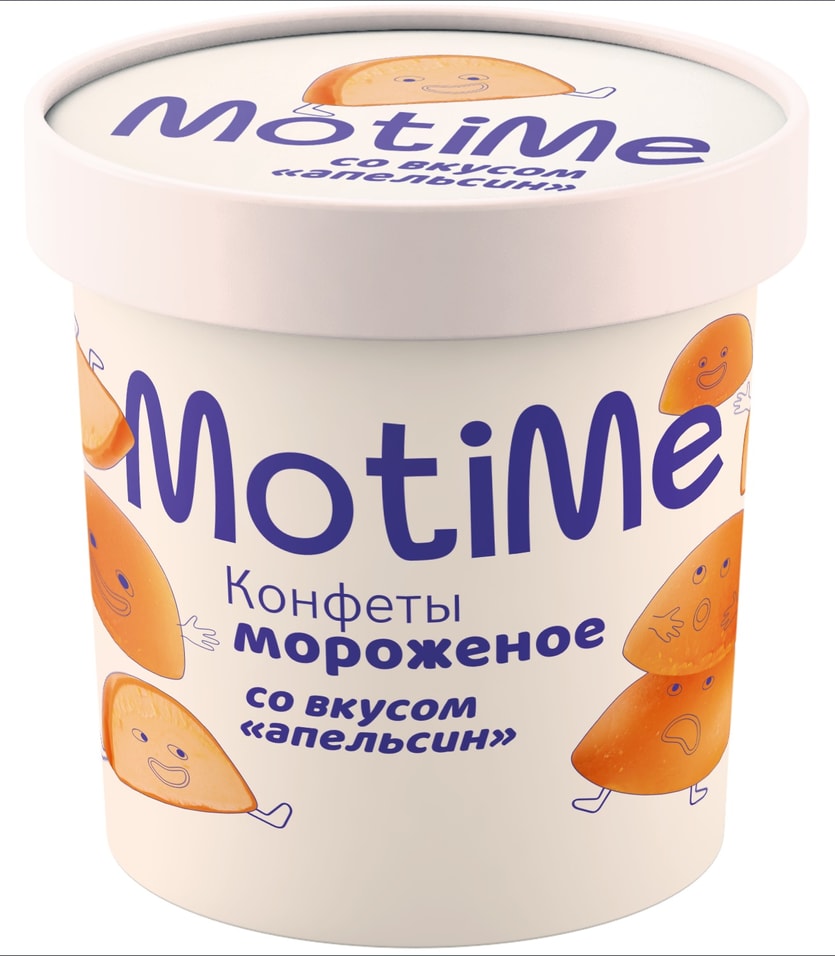 Мороженое MotiMe пломбир в глазури со вкусом Манго 15% 140г