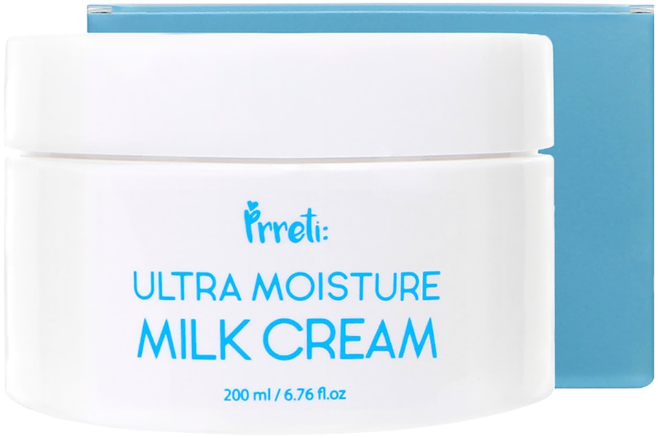 Крем для лица Prreti Milk с козьим молоком и маслом Ши 200мл