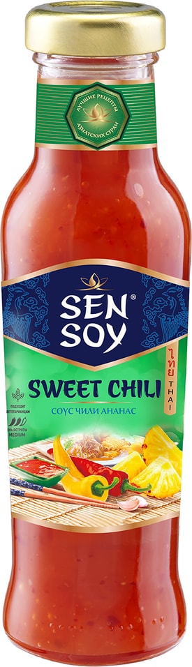 Соус Sen Soy Premium Тайский Чили Ананас 320г