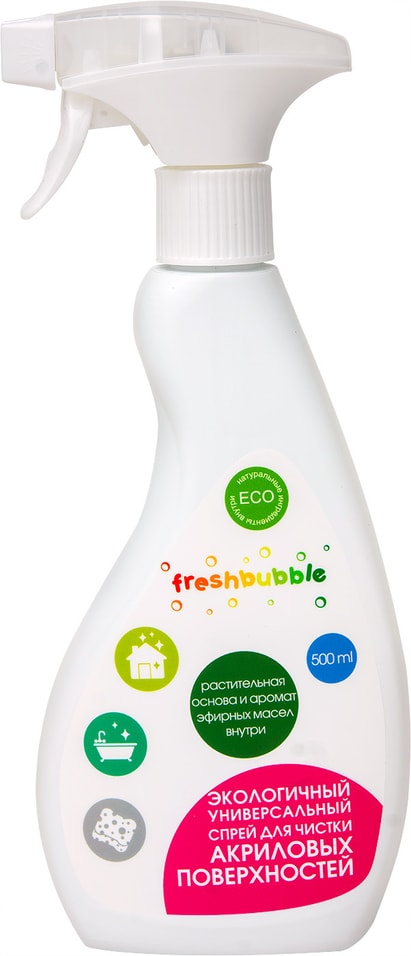Чистящее средство Freshbubble для акриловых поверхностей 500мл