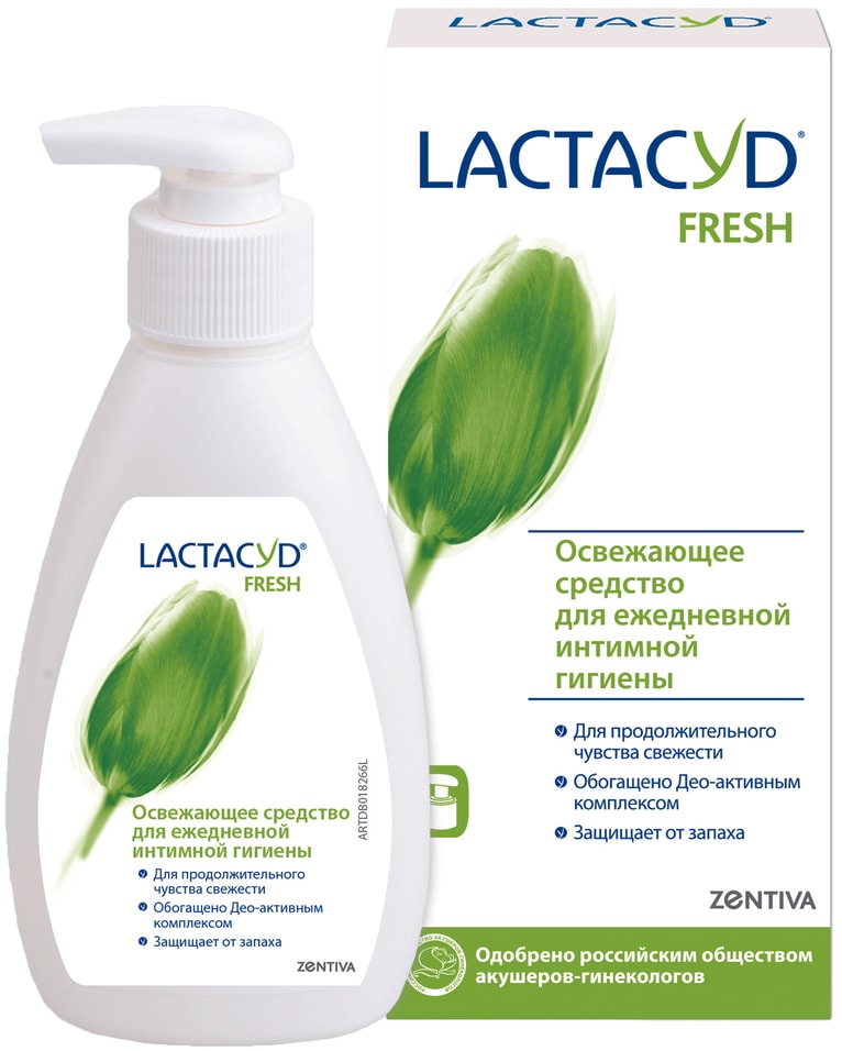 Средство для интимной гигиены Lactacyd Fresh освежающий 200мл