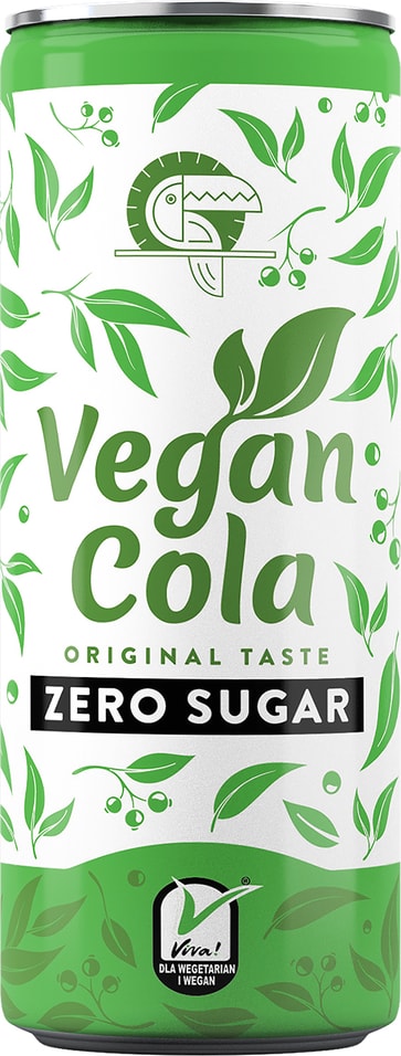 Напиток Vitamizu Vegan cola zero sugar газированный 250мл