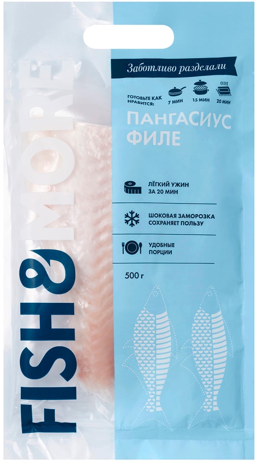 Пангасиус FISHMORE филе 500г - Vprokru Перекрёсток 359₽