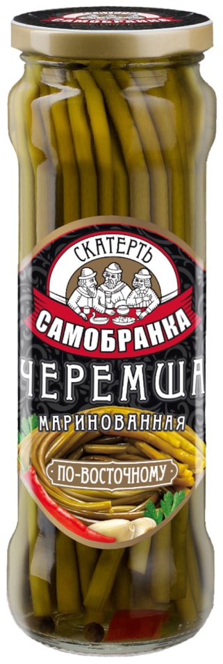 Черемша Скатерть-самобранка маринованная по-восточному 370мл