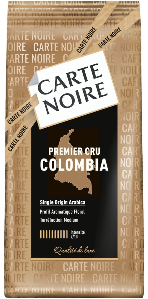 Кофе Carte Noire Premier Cru Colombia в зернах 200г