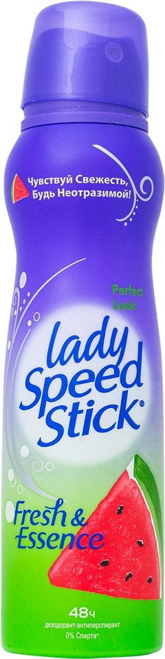 Дезодорант антиперспирант Lady Speed Stick Fresh & Essence Perfect Look Арбуз 150мл