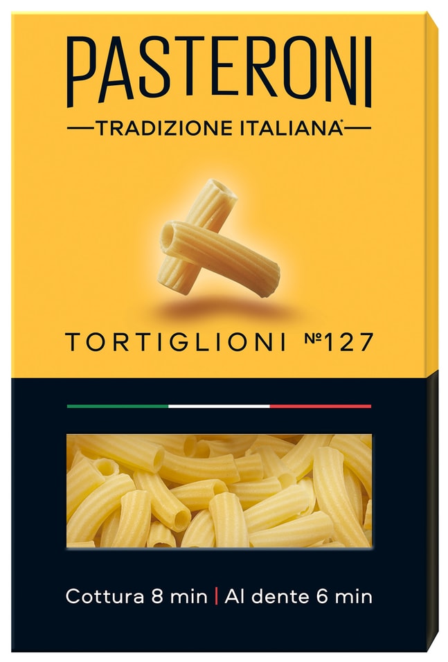 Макароны Pasteroni Tortiglioni №127 400г