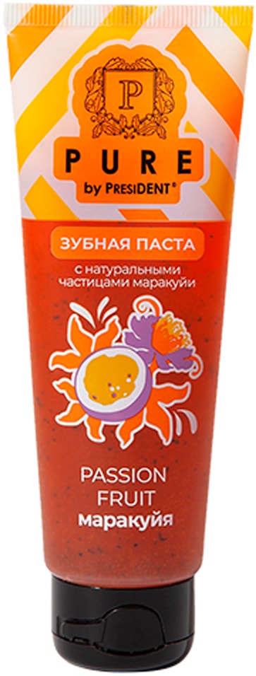 Зубная паста Pure by PresiDENT Маракуйя 100г