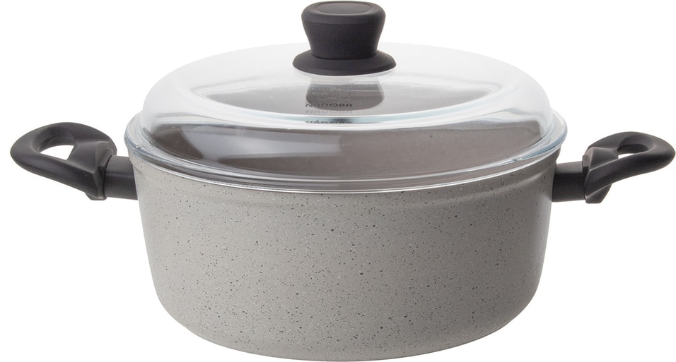 Кастрюля Nadoba Marmia с крышкой 24см 42л 4290₽