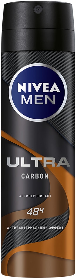 Антиперспирант NIVEA MEN Ultra Carbon 150мл