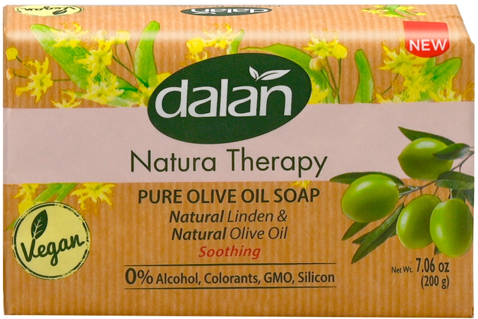 Мыло натуральное Dalan Natura Therapy Антистресс Терапия липой 200г