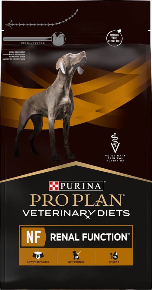 Сухой корм для собак Pro Plan Veterinary Diets NF Renal Function при заболеваниях почек 3кг