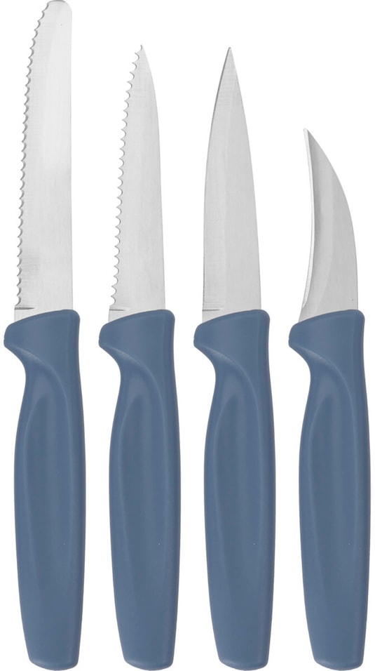 Набор ножей Excellent Houseware 4шт в ассортименте от Vprok.ru