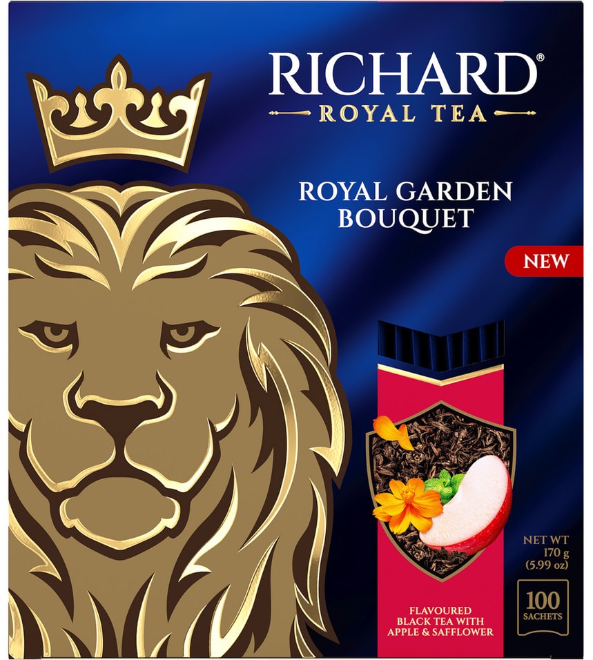 Чай черный Richard Royal Garden Bouquet 100*1.7г
